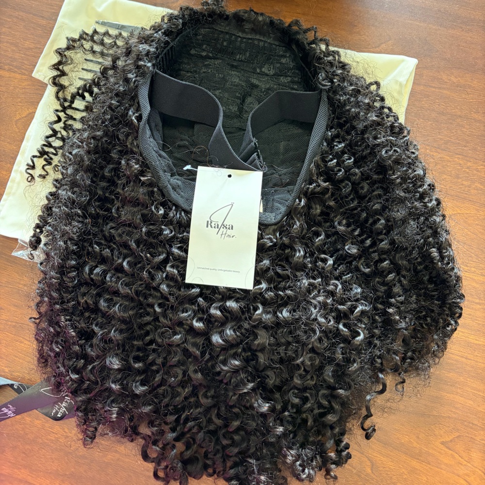 RAISA BEAUTY STUDIO Kinky Curls Half Wig - Picture 13 of 14